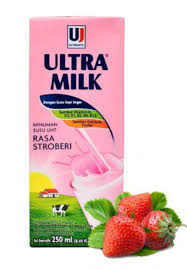 Ultra Milk strawberry 250 ml